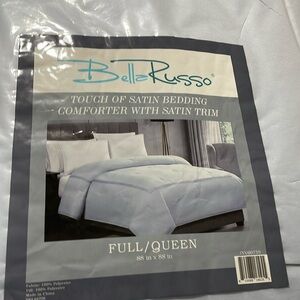 Bella Russo Full/queen comforter Light Blue/Lavender New in package